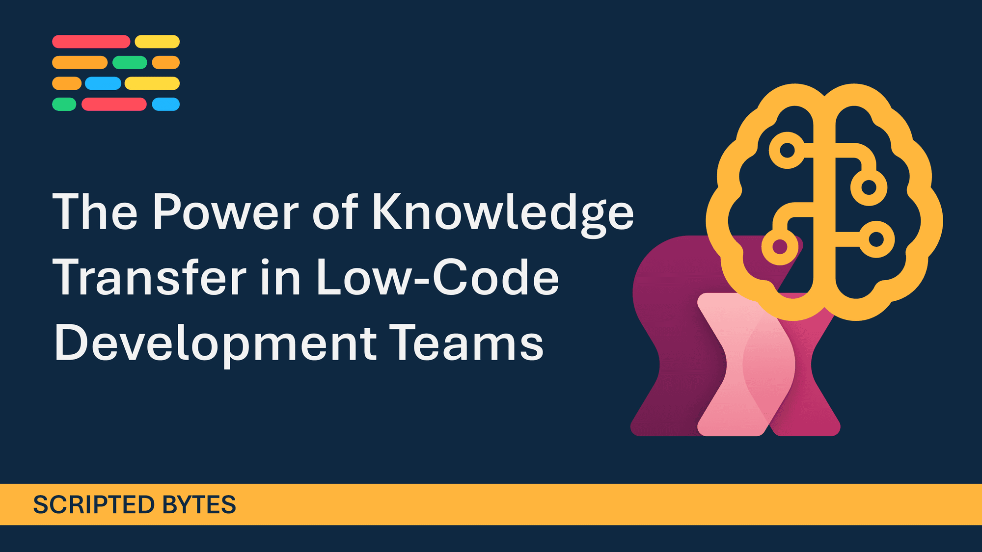 The Power of Knowledge Transfer in Low-Code Development Teams