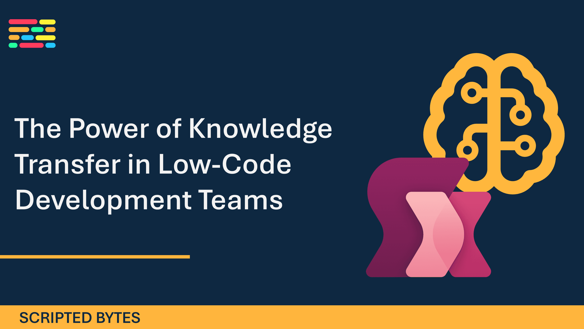 The Power of Knowledge Transfer in Low-Code Development Teams
