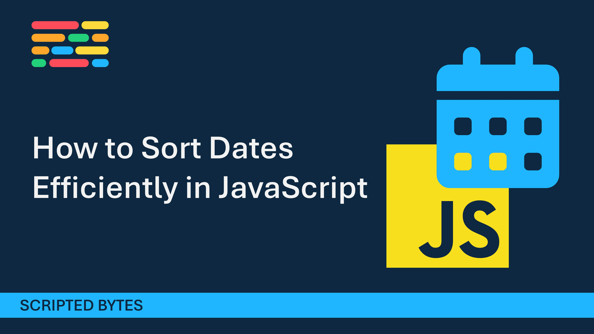 How to Sort Dates Efficiently in JavaScript