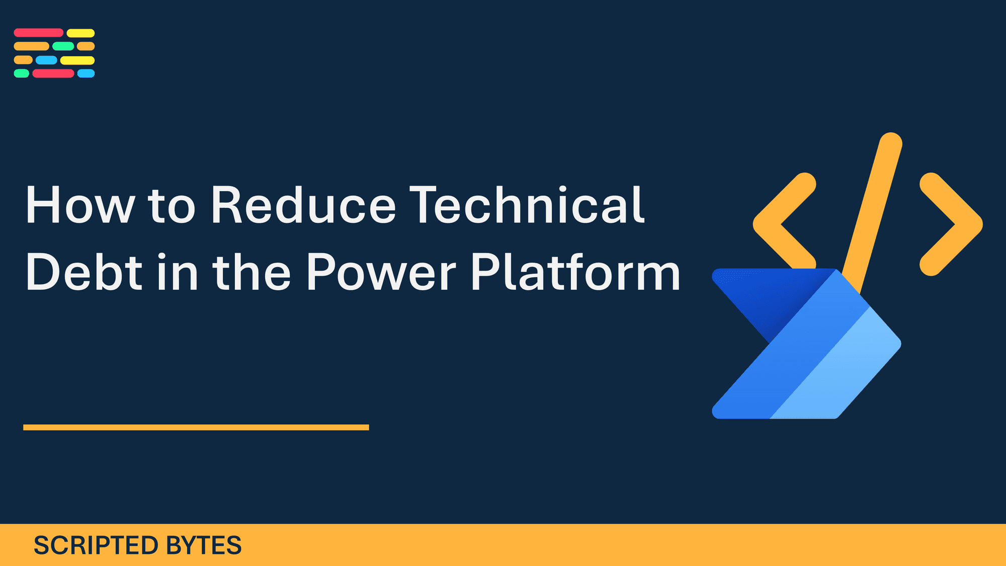 How to Reduce Technical Debt in the Power Platform