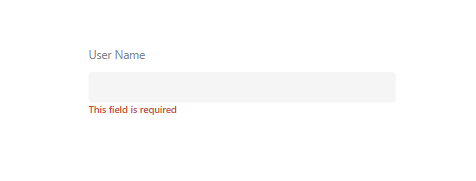 Image of custom text field to be built